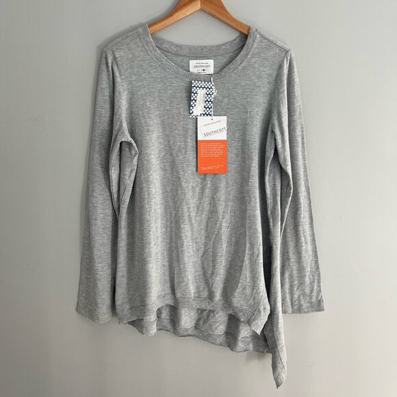 SOUTHCOTT To The Point Asymmetrical Long Sleeve Shirt NWT Size 3 - Picture 4 of 13